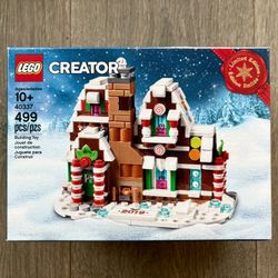 New LEGO Mini Gingerbread House 40337, Limited Edition