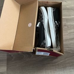 Checkered  Vans Size 8