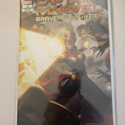 Captain Marvel Braver & Mightier #1 Ryan Brown eBay Exclusive Variant (NM)