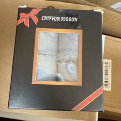 4 Chiffon Silk Ribbons