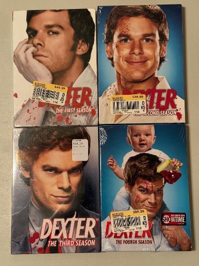 DVD - BOX SETS - FACTORY SEALED - DEXTER, FRIDAY NIGHT LIGHTS, PRISON BREAK, OFFICE, 24, DEADWOOD