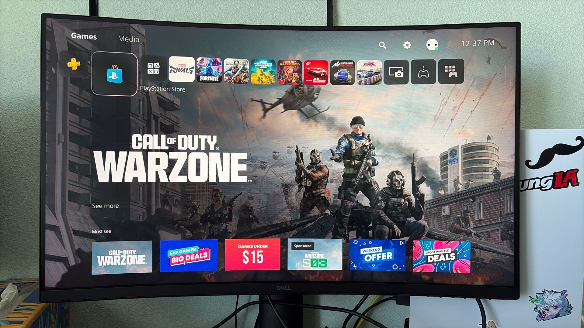Dell 32 Curved Gaming Monitor – S3222DGM