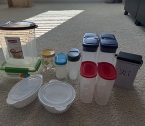 Storage Containers (all For $25)OBO