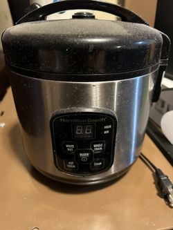 Hamilton Beach Vegetable And Rice Pressure Cooker