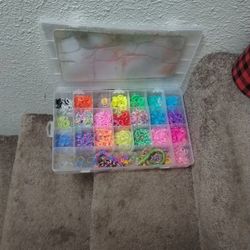 Colored Rubber Bands & S Clips