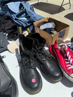 Doc martens combat boots