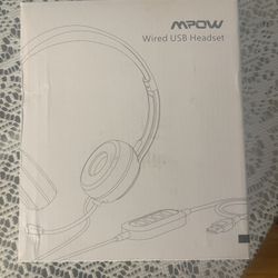 MPOW Wired USB Headset MPPA071AB