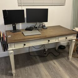 Ashley Home Desk & Chair Set 
