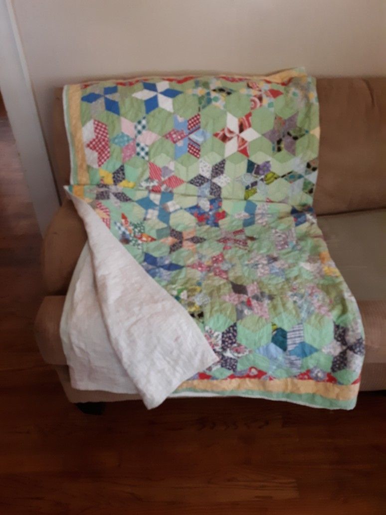 Vintage Handmade Quilt
