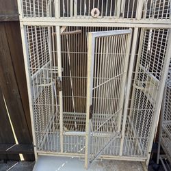 Beige Bird CageCage
