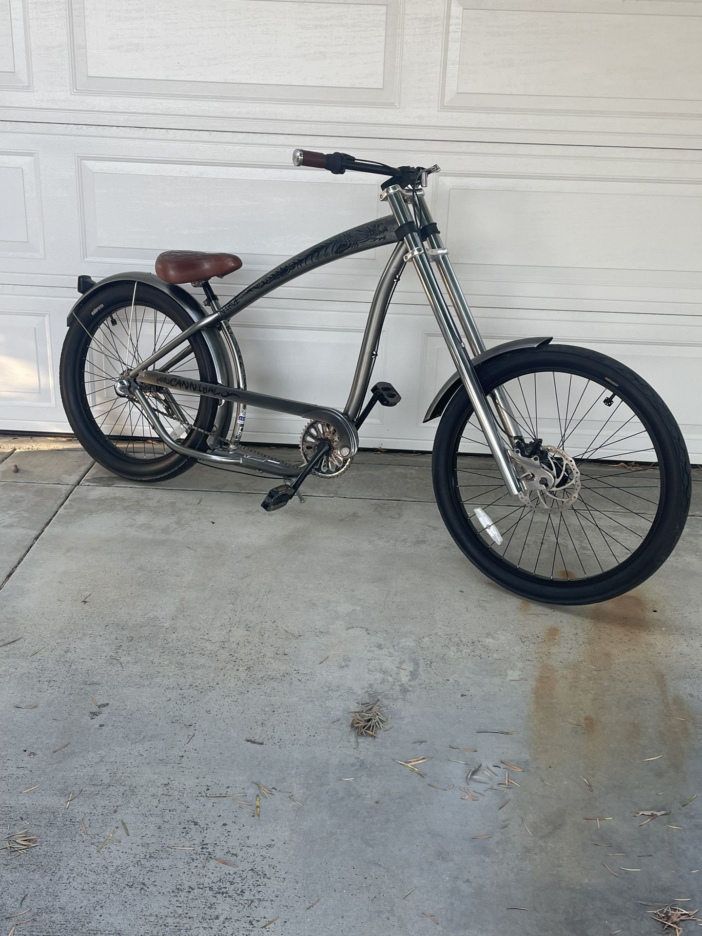Badass Nirve Cannibal 3 Speed Chopper Cruiser