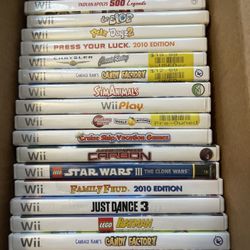Nintendo Wii Games 