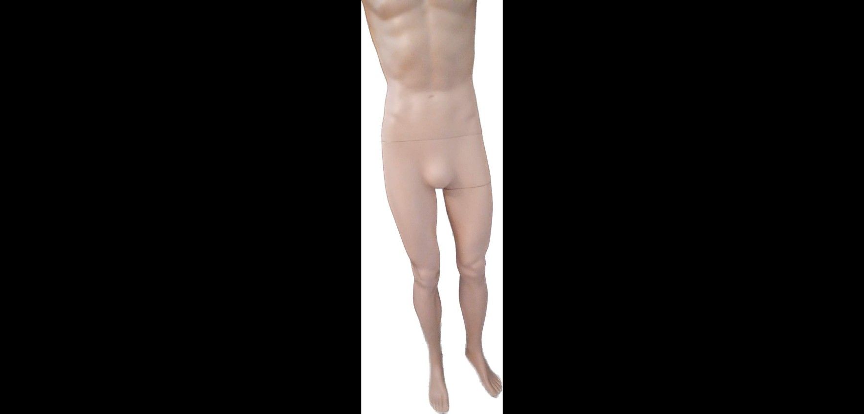 Realistic male mannequin