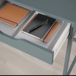 IKEA Alex Desk Dark Blue (ELECTRONICS NOT INCLUDED)