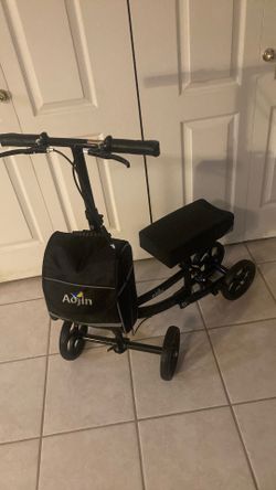 Knee Scooter New With Adjustable Shock Absorber