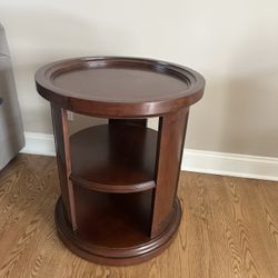 Walnut End Table