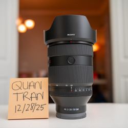 Sony 28-70mm Gm Lens