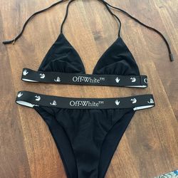 Off White - Black Bathing Suit Bikini 