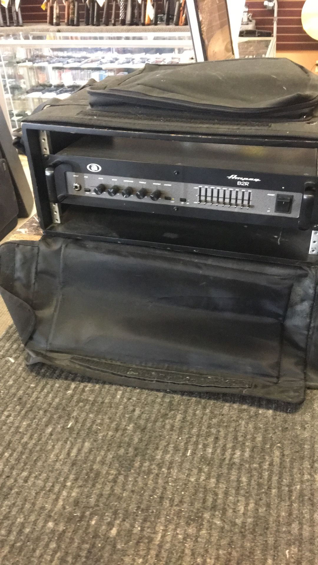 Ampeg B2R Bass Amp Head In Travel Case