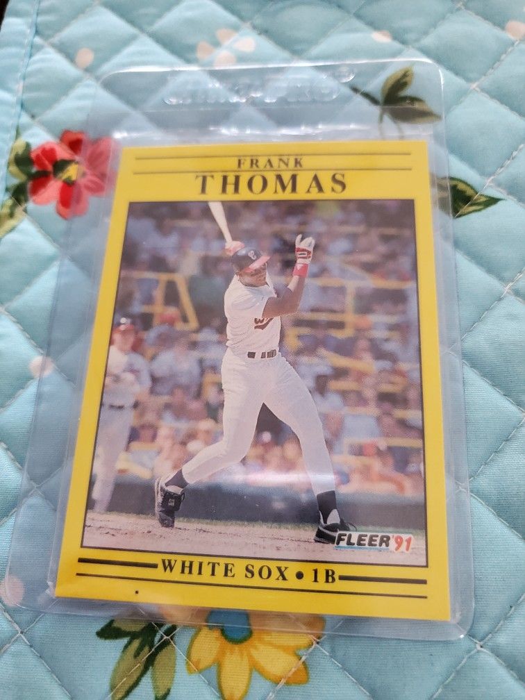 Frank Thomas Error 1991 Fleer Baseball Card for Sale in Port Richey, FL - OfferUp Frank Thomas Error 1991 Fleer Baseball Card for Sale in Port Richey, FL - OfferUp