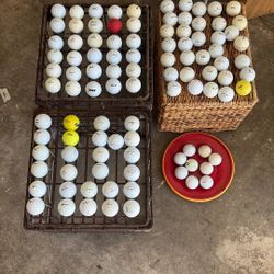 Used Golf Balls Lot Of 100