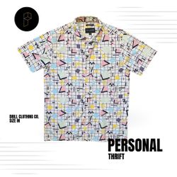 Drill Clothing Co. Men’s Shirt Short Sleeve Button Down Size Medium