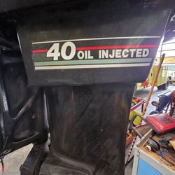40hp Merc boat motor