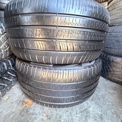 285/40/21 Pirelli Scorpion Zero A/S (2) 50% Tread 
