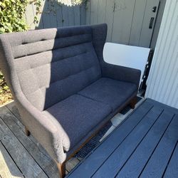 Love Seat Grey 