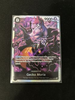 One Piece OP06-086 Gecko Moria Super Rare Mint/NM
