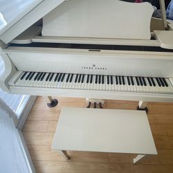 Young Chang White Piano