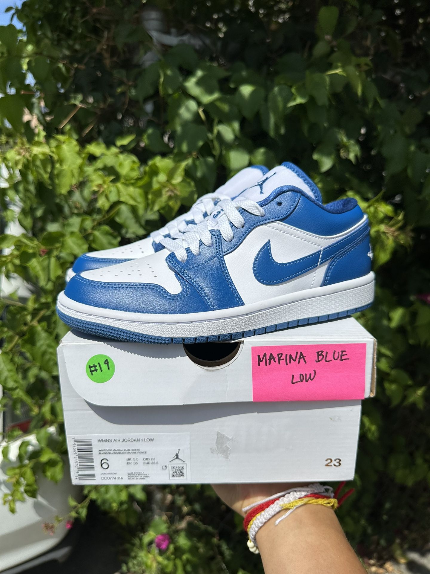 Jordan 1 Low Marina Blue