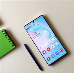 Samsung Galaxy Note 10 256gb  Unlocked, FREE Smartwach/ Headphones. Pay $1 Today Rest in payments. NO CREDIT NEEDED FINANCING