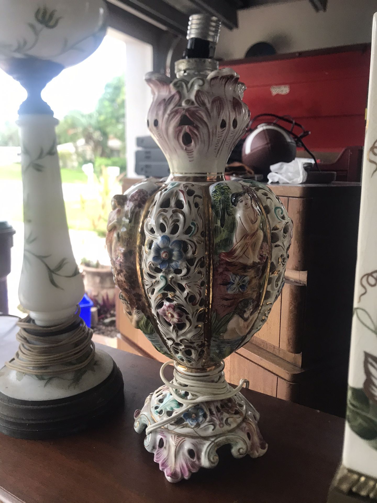 Antique ceramic Lamp