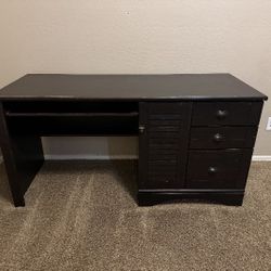 Black Computer Desk $40