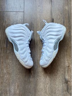 Nike Air Foamposite One Triple White Mens Size 8.5