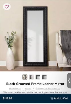 Black Framed Mirror