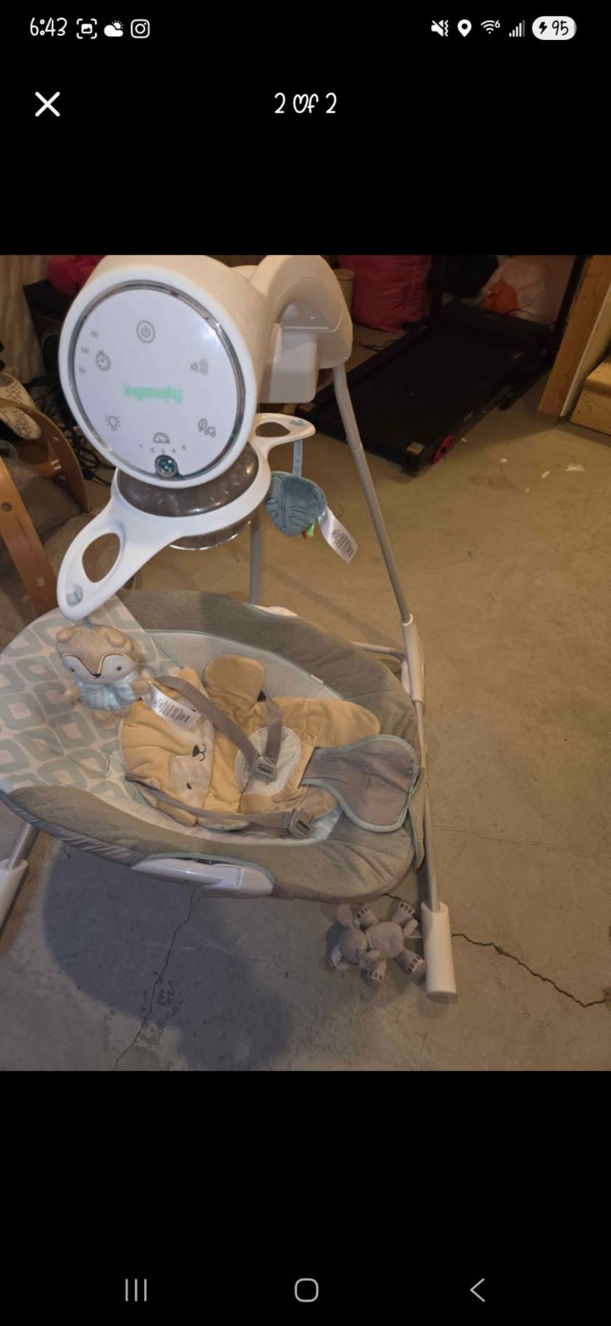 Ingenuity kitt swing
