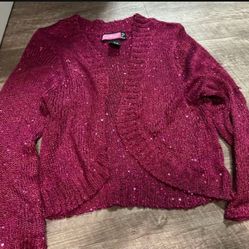 Juniors Sparkly Top Size Lrg  Brand New 
