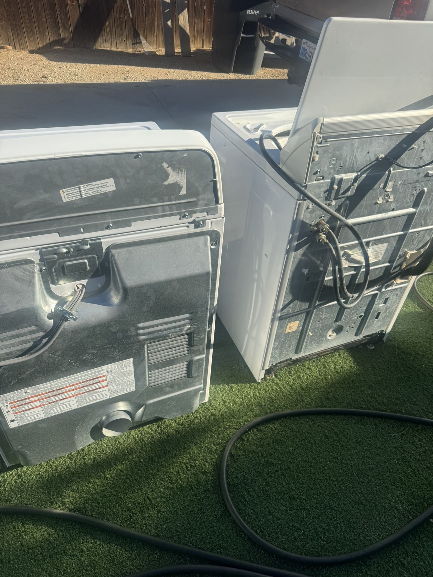 kenmore washer and amana electrical drier
