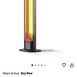 Outdoor Indoor Heater  34 Inch