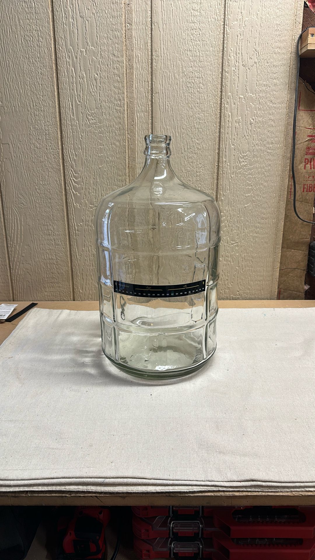 5 Gallon Glass Carboy