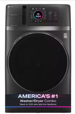 Profile 4.8 cu. ft. Smart UltraFast Electric Washer & Dryer Combo in Carbon Graphite with Ventless Heat Pump Technology