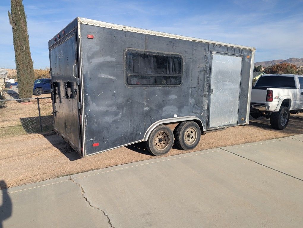 8x16 Enclosed Trailer