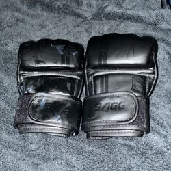 MMA Gloves A Little Bit Used