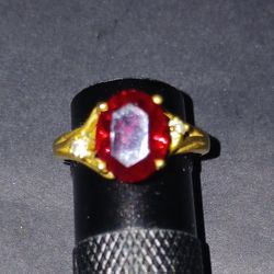 READ BELOW - Womens 14k GP Ring