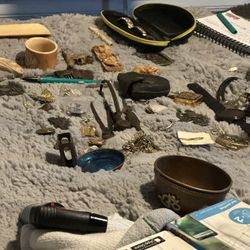 various antique items