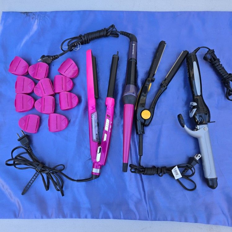 Clean Bundle Deal Hair Straightener/ curling Iron
