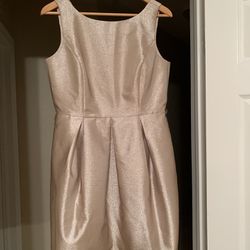 Gold Sparkle Tulip Dress-White House/Black Market  and Accessories 