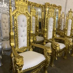 I AM THE KING OF THRONES!Throne Chairs,Mirrors,IGot It All!$39 Down!👑FINANCING AVAILABLE👑MikeyMike